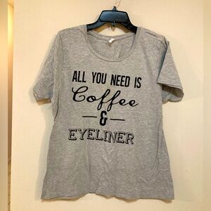 Alstyle Activewear women’s size 2XL cute graphic tee (fits more like an XL)